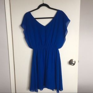 Gianni Bini Flowy Blue Dress